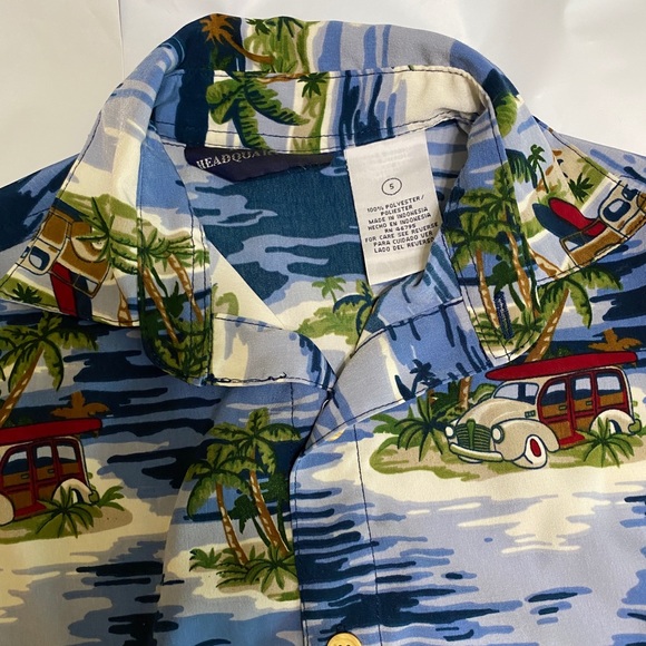 Kids Headquarters Boys Hawaiian shirt, size 5 - Picture 2 of 3